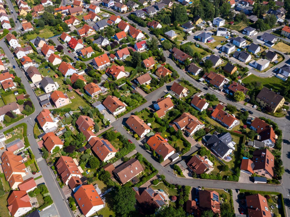 Aerial housing development
